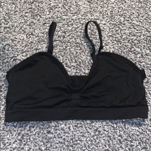 Black bralette